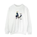 Miniatyrbild 1 av 3: Marvel Mens Thor Love And Thunder Toothgnasher Flames Sweatshirt White XL