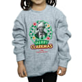 Miniatyrbild 3 av 5: National Lampoon's Christmas Vacation Girls Greyscale Clarkmas Sports Grey 7-8 Years