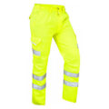 Miniatyrbild 2 av 2: Yoko Hi-Vis Cargo Byxor för Herr med Knäskyddsfickor 34in Långa Yellow 34in Long