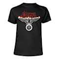 Miniatyrbild 1 av 3: Saxon Unisex Vuxen Wheels Of Steel T-Shirt 3XL Svart Black 3XL