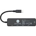 Miniatyrbild 2 av 4: Loop Återvunnen Plast Multimedia USB-adapter En Storlek Svart Black One Size