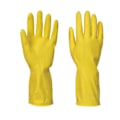 Miniatyrbild 2 av 2: Portwest Unisex Vuxen A800 Latexhandskar (240-pack) 9 Gul Yellow 9