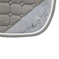Miniatyrbild 2 av 2: HySPEED On The Bit Suede Hästsadelpad Pony/Cob Grå/Silver Grey/Silver Pony/Cob
