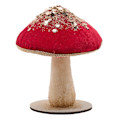 Miniatyrbild 1 av 3: Röd sammetsvamp 17cm One Size röd red One Size