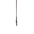 Miniatyrbild 3 av 3: Shires Barn Whip för barn/barn i läder med gängad stång 24 tum Brown 24in