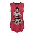 Miniatyrbild 1 av 5: BNA78 Dam/Kvinnor Gung Fu Scratch Bruce Lee Tank Top M Röd Red M