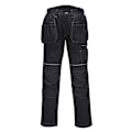 Miniatyrbild 1 av 3: Portwest Unisex Vuxen Vadderade Arbetsbyxor 48R Svart Black 48R