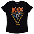 Miniatyrbild 1 av 2: AC/DC Unisex Vuxen Angus Triangle PWR-UP EU Tour ´25 Baktryck Black M