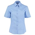 Miniatyrbild 1 av 2: Kustom Kit Dam/Dam Short Sleeve Business/Work Shirt 6 Ljusblå Light Blue 6