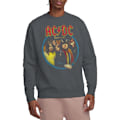 Miniatyrbild 5 av 5: AC/DC Unisex Vuxen Highway To Hell Sweatshirt XL Kolgrå Charcoal XL