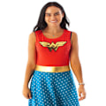 Miniatyrbild 3 av 5: Wonder Woman Dam/Damkostym Klänning M Röd/Blå Red/Blue M
