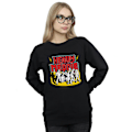 Miniatyrbild 2 av 3: Scooby Doo Dam/Kvinnor Tung Meddle Sweatshirt M Svart Black M