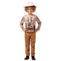 Miniatyrbild 1 av 3: Bristol Novelty Pojkklädsel Explorer 5-6 år Brun Brown 5-6 Years