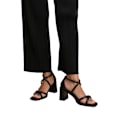 Miniatyrbild 2 av 2: Where's That From Dam/Damer Illinois Crossover Strap Sandal Black 3 UK