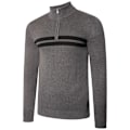 Miniatyrbild 4 av 6: Dare 2B Unite Us Stickad Halvzip Sweatshirt XL Charcoal G Charcoal Grey/Black XL