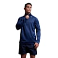 Miniatyrbild 3 av 4: Canterbury Herr Halv Zip Fleece Top S Medieval Blå Medieval Blue S