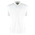 Miniatyrbild 1 av 2: Kustom Kit Cooltex Plus Micro Mesh Regular Polo Shirt XL W White XL