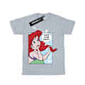 Miniatyrbild 1 av 5: Disney Princess Girls Ariel Pop Art Bomull T-shirt 7-8 År Sp Sports Grey 7-8 Years