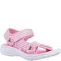 Miniatyrbild 1 av 4: Cotswold Childrens/Kids Bodiam Recycled Sandals 10.5 UK Barn P Pink/White 10.5 UK Child
