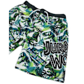 Miniatyrbild 4 av 6: Jurassic World Pojk Dinosaur Badshorts 7-8 År Grön Green 7-8 Years