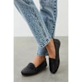 Miniatyrbild 4 av 4: Good For The Sole Dam/Dam Nessa Läder Loafers 3 UK Svart Black 3 UK