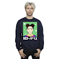 Miniatyrbild 2 av 3: Netflix Mens Sex Education Ola Sex Equation Sweatshirt 4XL Marinblå Navy Blue 4XL