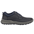 Miniatyrbild 4 av 5: Hush Puppies Adam Nubuck Lace Up Trainers 10 UK Navy Navy 10 UK
