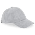Miniatyrbild 1 av 2: Beechfield Unisex Faux Suede Cap (2-pack) One size Light Gre Light Grey One size