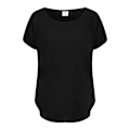 Miniatyrbild 1 av 5: Tombo Dam/Dam Scoop Neck T-shirt 3XL Svart Black 3XL