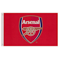 Miniatyrbild 2 av 4: Arsenal FC Core Crest Flag One Size Röd Red One Size