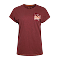Miniatyrbild 1 av 5: Weird Fish Dam/Kvinna Location Grafisk Tryckt Slub Organisk T-shirt Rhubarb 10 UK