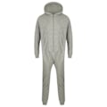 Miniatyrbild 1 av 4: SF Unisex Vuxen Heather All-In-One Nattkläder S-M Grå Grey S-M