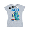 Miniatyrbild 1 av 3: Disney Dam/Kvinnor Monsters University Poster Bomull T-shirt Sports Grey M