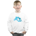 Miniatyrbild 2 av 3: Disney Boys Frozen 2 Nokk Silhouette Sweatshirt 5-6 år Vit White 5-6 Years