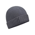 Miniatyrbild 1 av 2: Beechfield Unisex Vuxen Ekologisk Bomull Engineered Patch Beanie Graphite Grey One Size