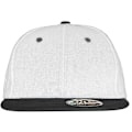 Miniatyrbild 2 av 2: Result Unisex Core Bronx Original Flat Peak Snapback Dual Colou White/Black One Size