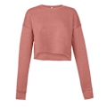 Miniatyrbild 1 av 3: Bella + Canvas Dam/Damer Cropped Crew Fleece Top L Mauve Mauve L