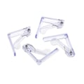 Miniatyrbild 1 av 2: Chef Aid bordsduksklämmor (4-pack) One Size Clear Clear One Size