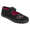 Miniatyrbild 1 av 3: Mirak Bar Plimsoll / Flickskor / Flickor BTS 5 UK Småbarn Svart Black 5 UK Toddler