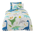 Miniatyrbild 1 av 2: Roarsome Fun Vändbar Påslakan Set Enkelsäng Flerfärgad Multicoloured Single