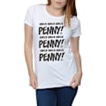 Miniatyrbild 1 av 6: The Big Bang Theory Dam/Damer Knock Knock Penny Bomull Pojkvän White M