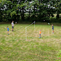 Miniatyrbild 4 av 4: Baseline 4-personers badmintonset i en storlek, flerfärgad Multicoloured One Size