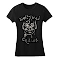 Miniatyrbild 1 av 2: Motorhead Dam/Kvinnor England T-Shirt XL Svart Black XL
