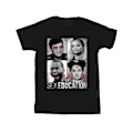 Miniatyrbild 1 av 3: Netflix Mens Sex Education Class Photos T-Shirt 5XL Svart Black 5XL