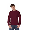 Miniatyrbild 2 av 4: B&C Herr Crew Neck Sweatshirt Top S Vit White S