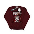 Miniatyrbild 1 av 5: Tom And Jerry Herr Jul Fair Isle Sweatshirt L Bourgogne Burgundy L