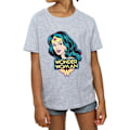 Miniatyrbild 3 av 5: Wonder Woman T-shirt för flickor, 5-6 år, Sports Grey Sports Grey 5-6 Years
