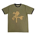 Miniatyrbild 1 av 2: U2 Unisex Vuxen Joshua Tree Europe 1987 Ringer T-Shirt M Grön Green M