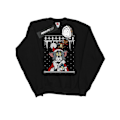 Miniatyrbild 1 av 5: Tom And Jerry Herr Jul Fair Isle Sweatshirt L Svart Black L
