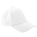 Miniatyrbild 1 av 4: Beechfield Unisex Authentic 6 Panel Baseball Cap One Size Solid Solid White One Size
